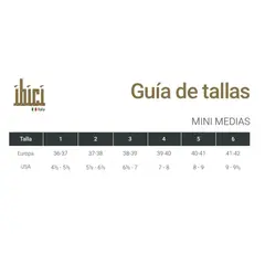 IBICI - GAMBALETTO 140 SEGRETA TALLA 1 MARRON CLARO