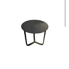 TODO TERRAZA - Mesa lateral para reposera Gris