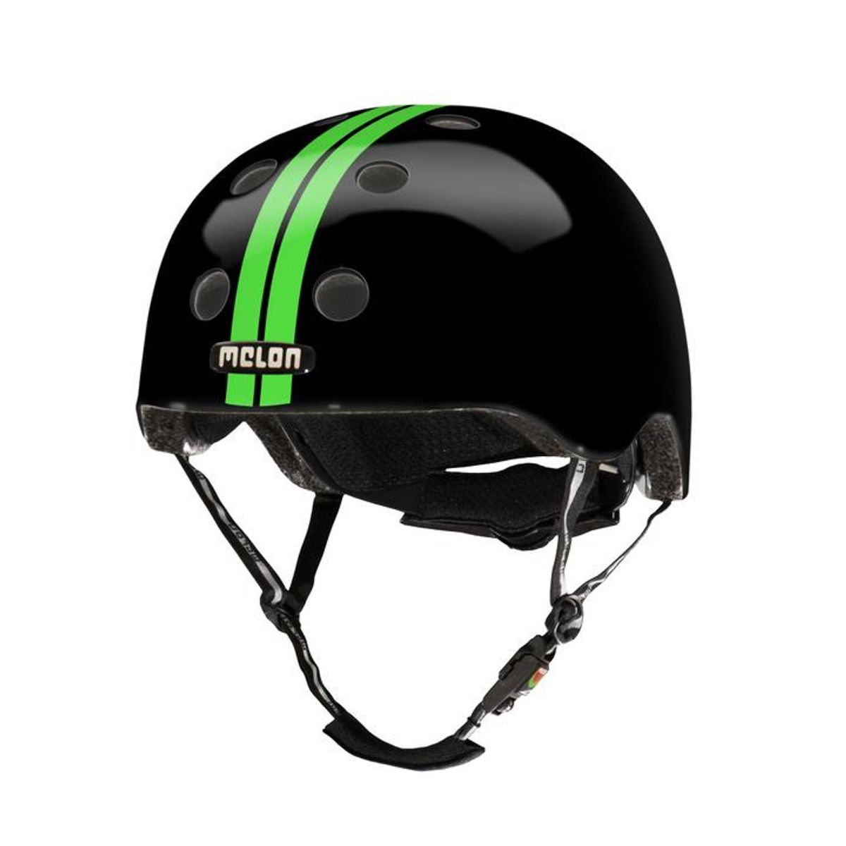 MELON - Casco Ciclismo Urbano Melon Straight Green Black XL-XXL