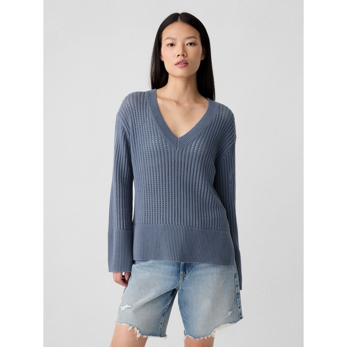 GAP - Chaleco Mujer Gap Tejido Negro