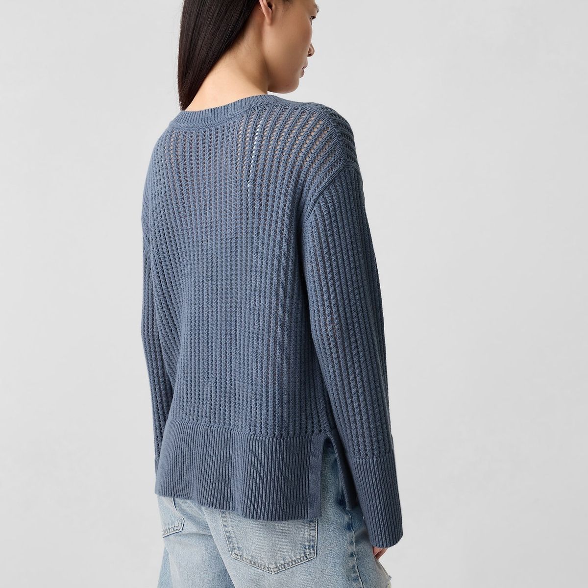 GAP - Chaleco Mujer Tejido Negro Gap