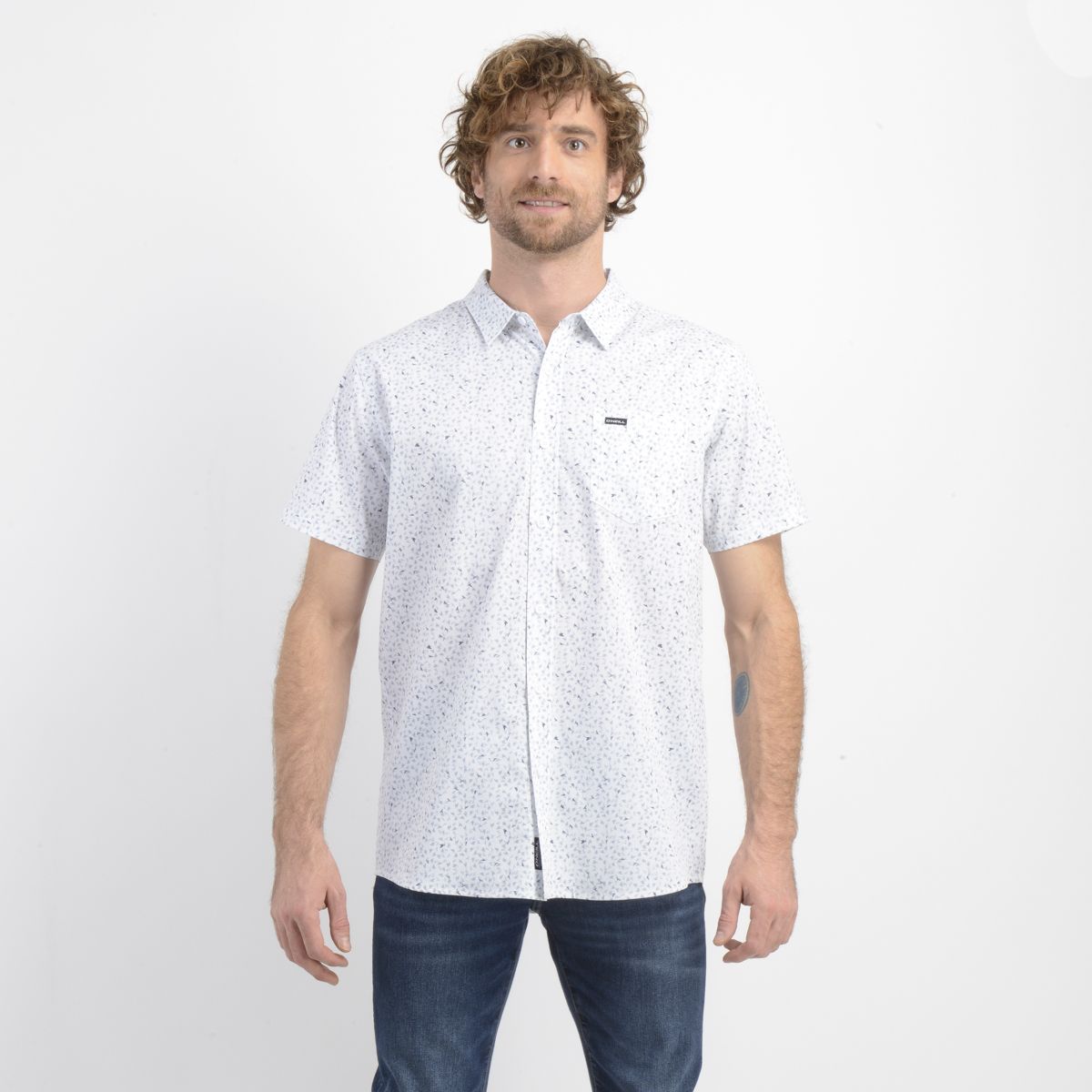 O'NEILL - CAMISA MANGA CORTA QUIVER II BLANCO