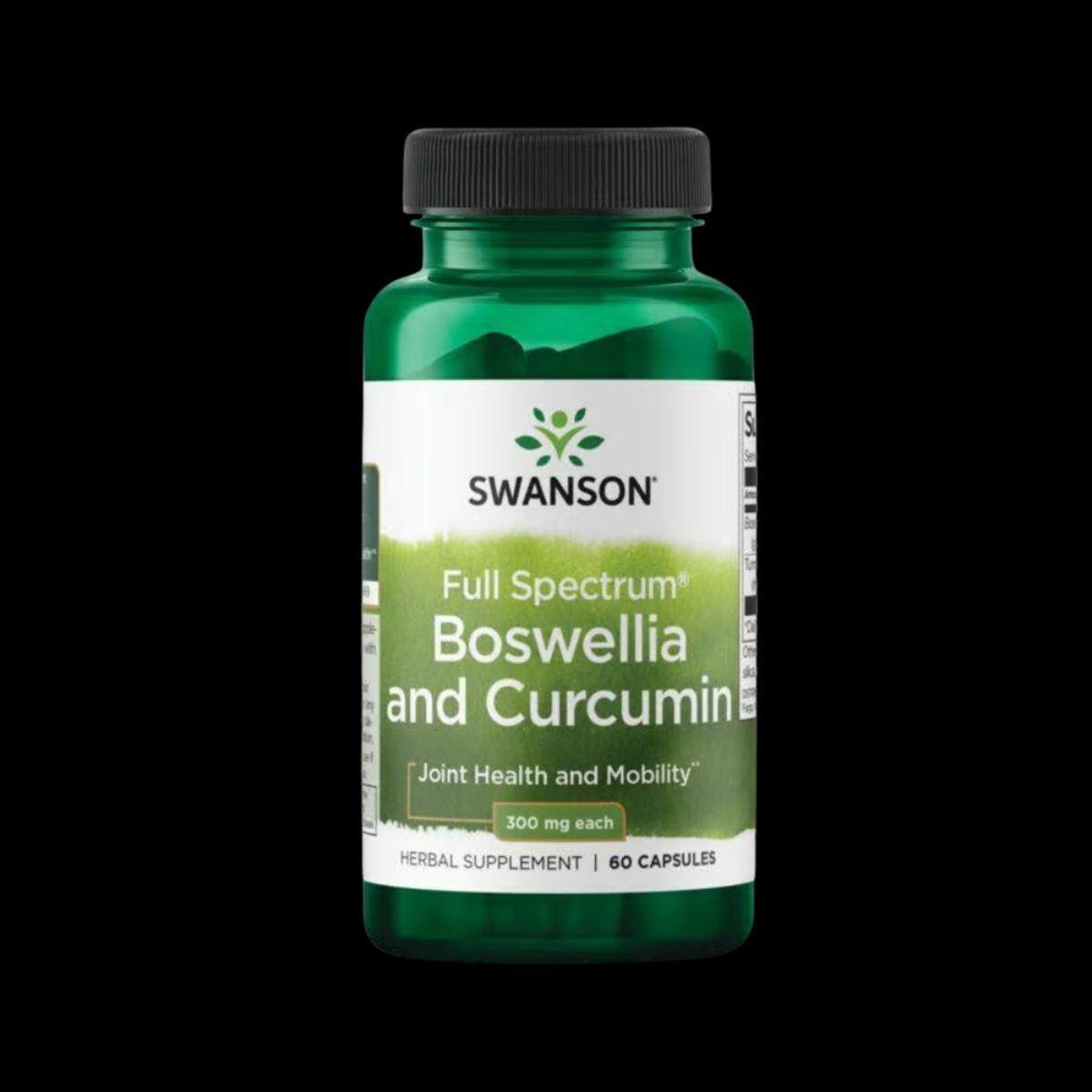 SWANSON - Boswellia and Curcumin Swanson 300 mg 60 Capsulas