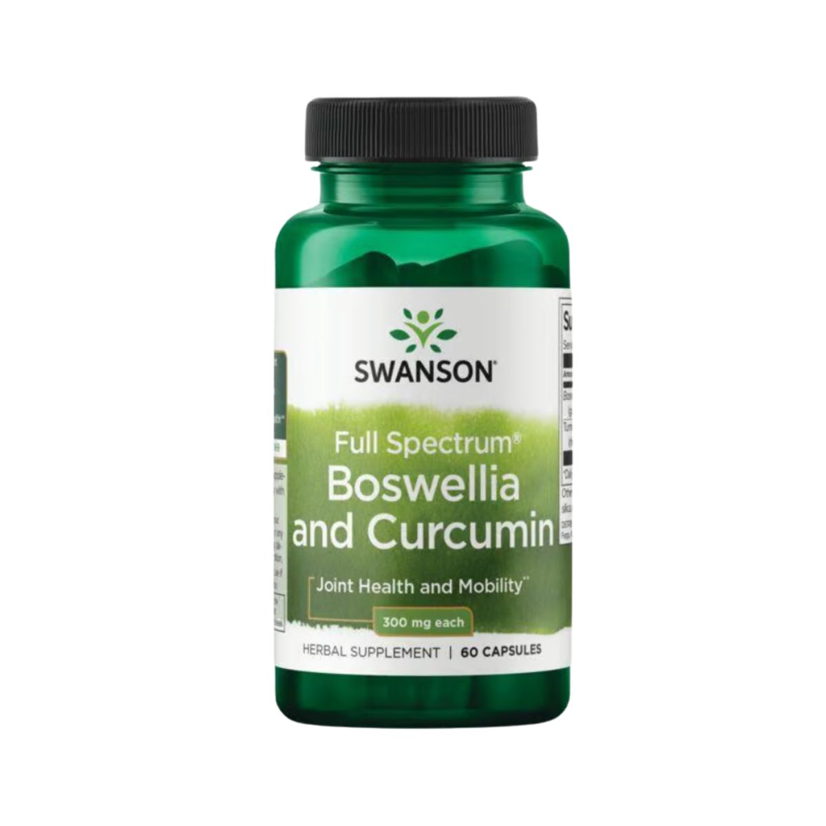 SWANSON - Boswellia and Curcumin Swanson 300 mg 60 Capsulas