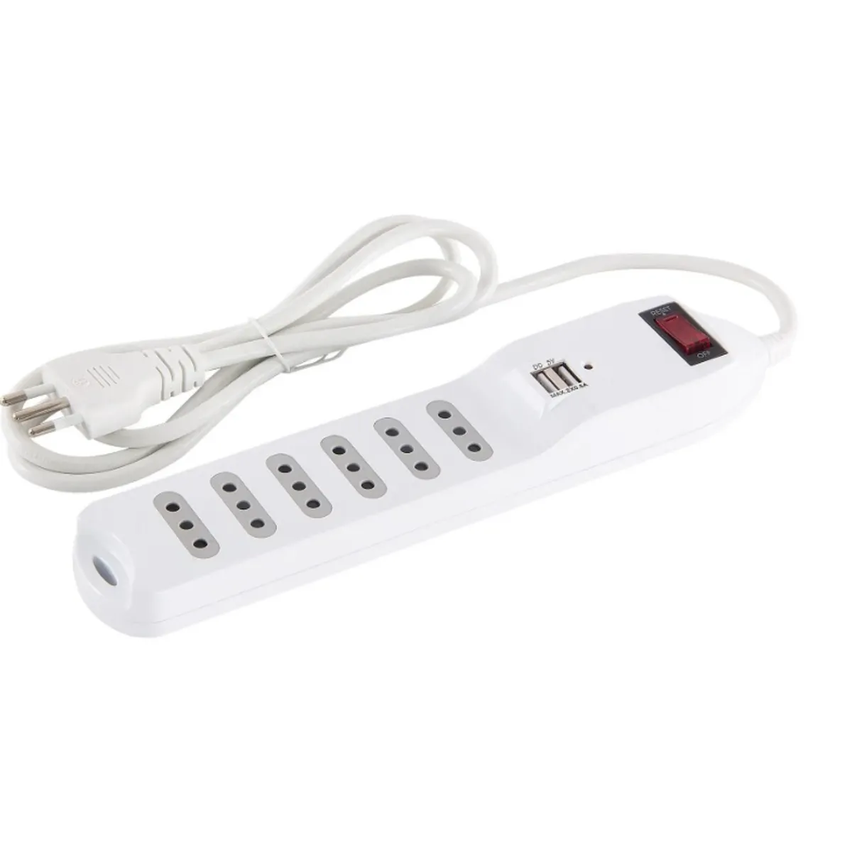 MACROTEL - Alargador Extension Macrotel 15 Metros Color Blanco ME-3706
