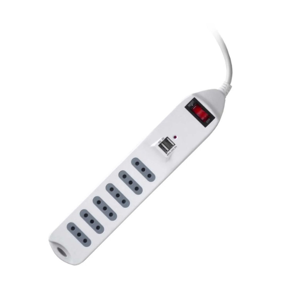 MACROTEL - Alargador Extension Macrotel 15 Metros Color Blanco ME-3706