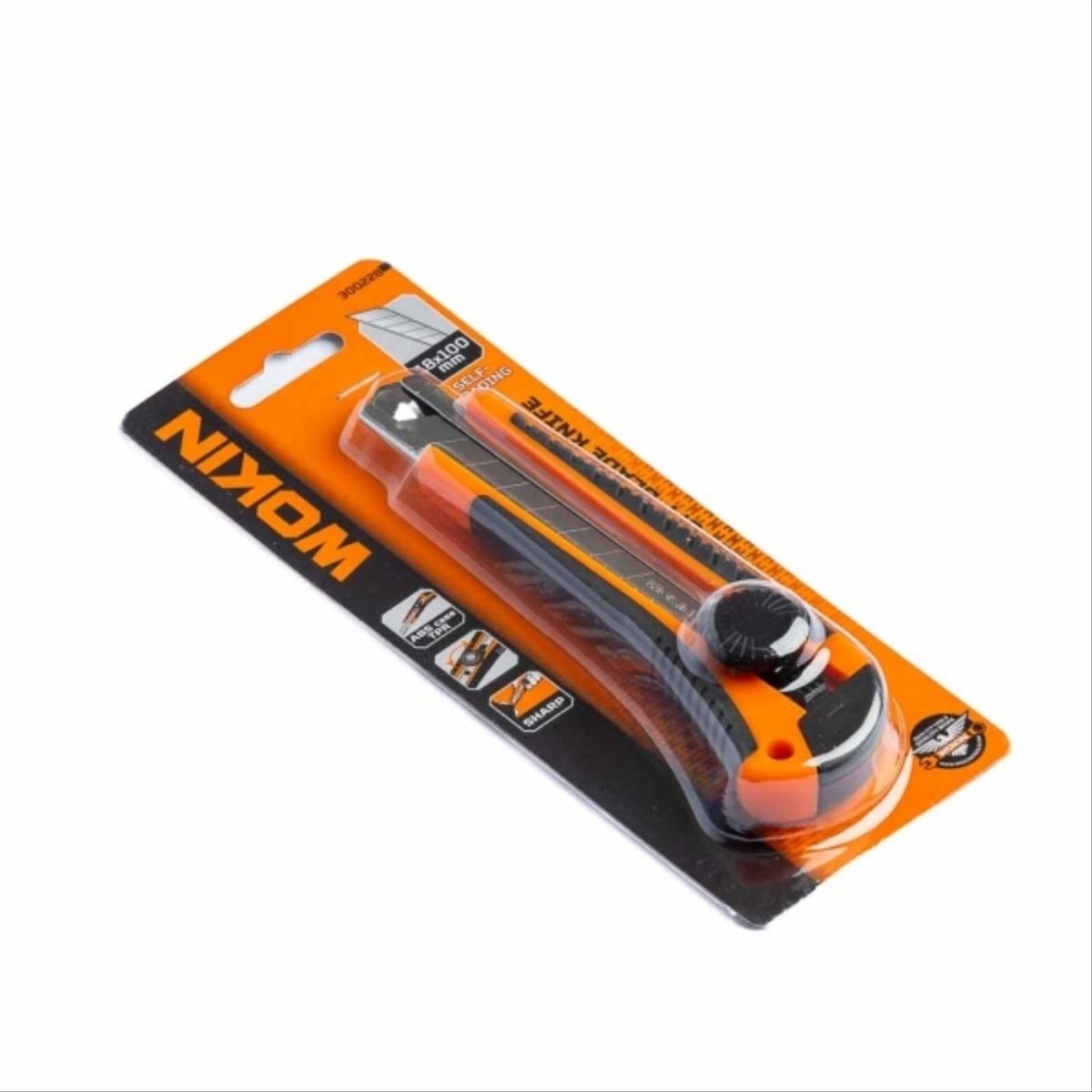 WOKIN - Cuchillo cartonero industrial 18x100mm