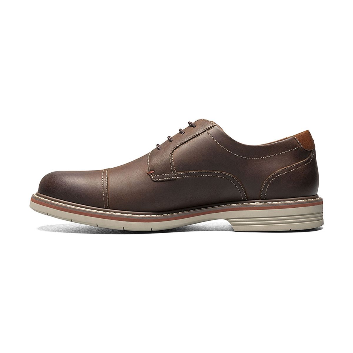 FLORSHEIM - Zapatos Norwalk Cap Toe Oxford Café