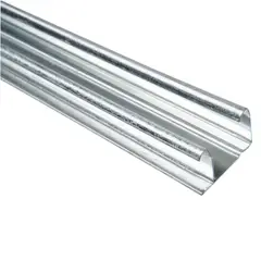 DUCASSE INDUSTRIAL - Riel galvanizado 1mt U-20