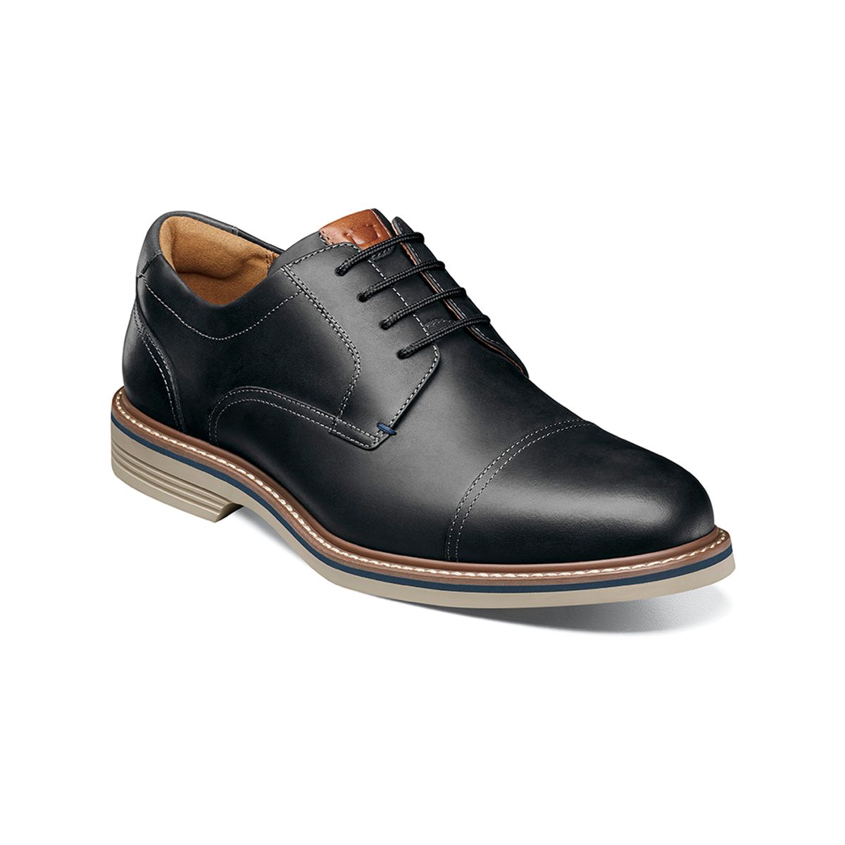 FLORSHEIM - Zapatos Norwalk Cap Toe Oxford Negro
