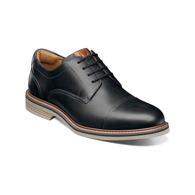 Zapatos Norwalk Cap Toe Oxford Negro Negro 40