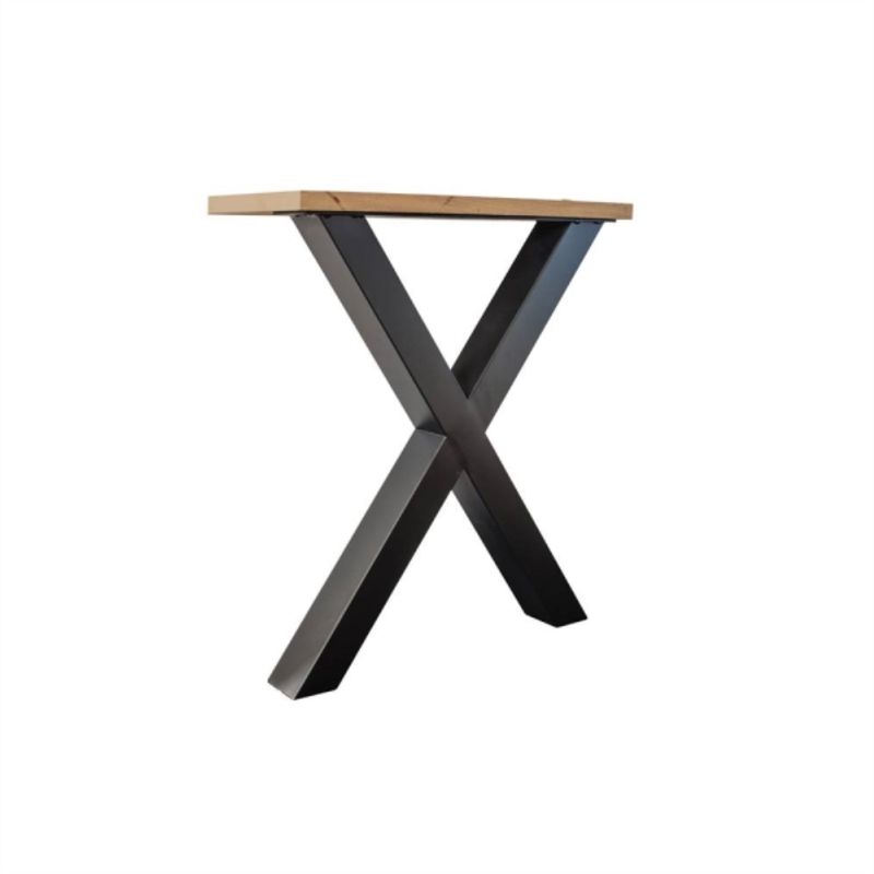 KUTZ - Pata mesa cruz 700x710mm, 2 unidades