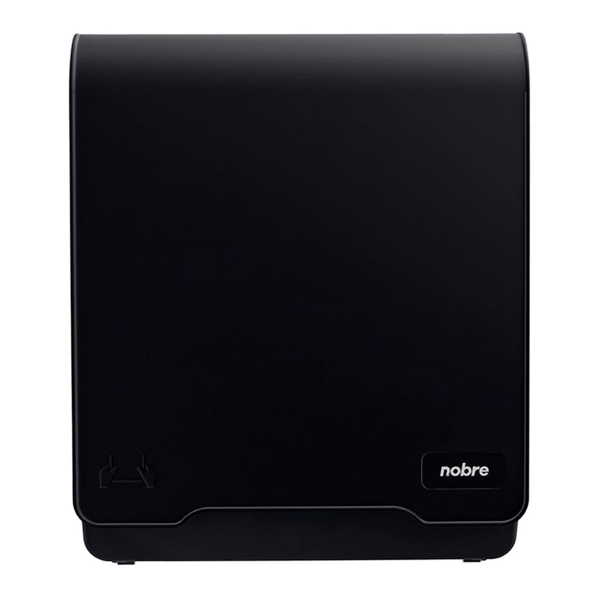 NOBRE - Dispensador Toalla de Papel Auto corte Negro Nobre Brave