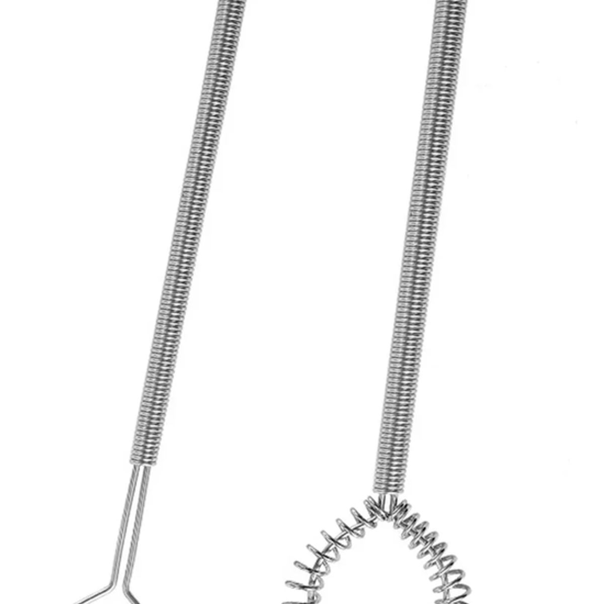 GENERICO - Batidor de resorte manual mágico de acero rojo para mezcla