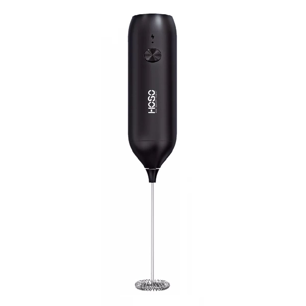 GENERICO - Mini batidor revolvedor de café espumadero leche recargable negro