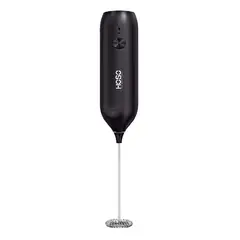 GENERICO - Mini batidor revolvedor de café espumadero leche recargable negro