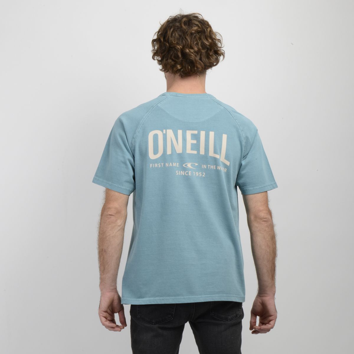 O'NEILL - POLERA MANGA CORTA FIELDS VERDE OSCURO