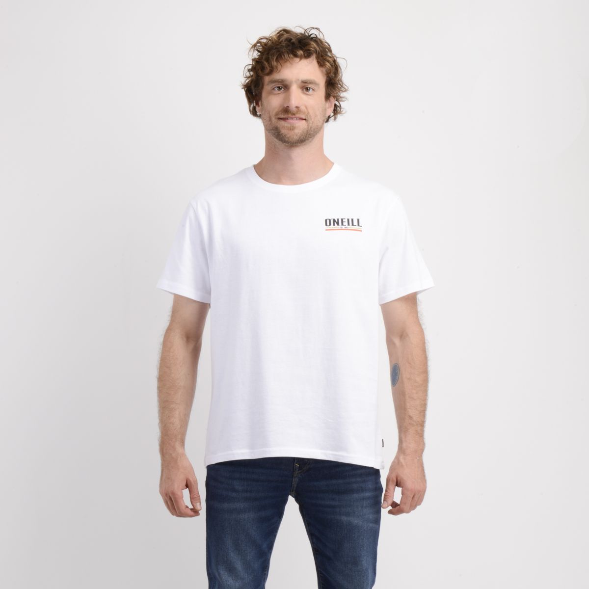 O'NEILL - POLERA MANGA CORTA SUN SUPLY BLANCO