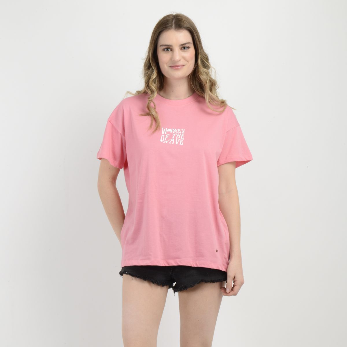 O'NEILL - POLERA MANGA CORTA WOTW T-SHIRT ROSADO