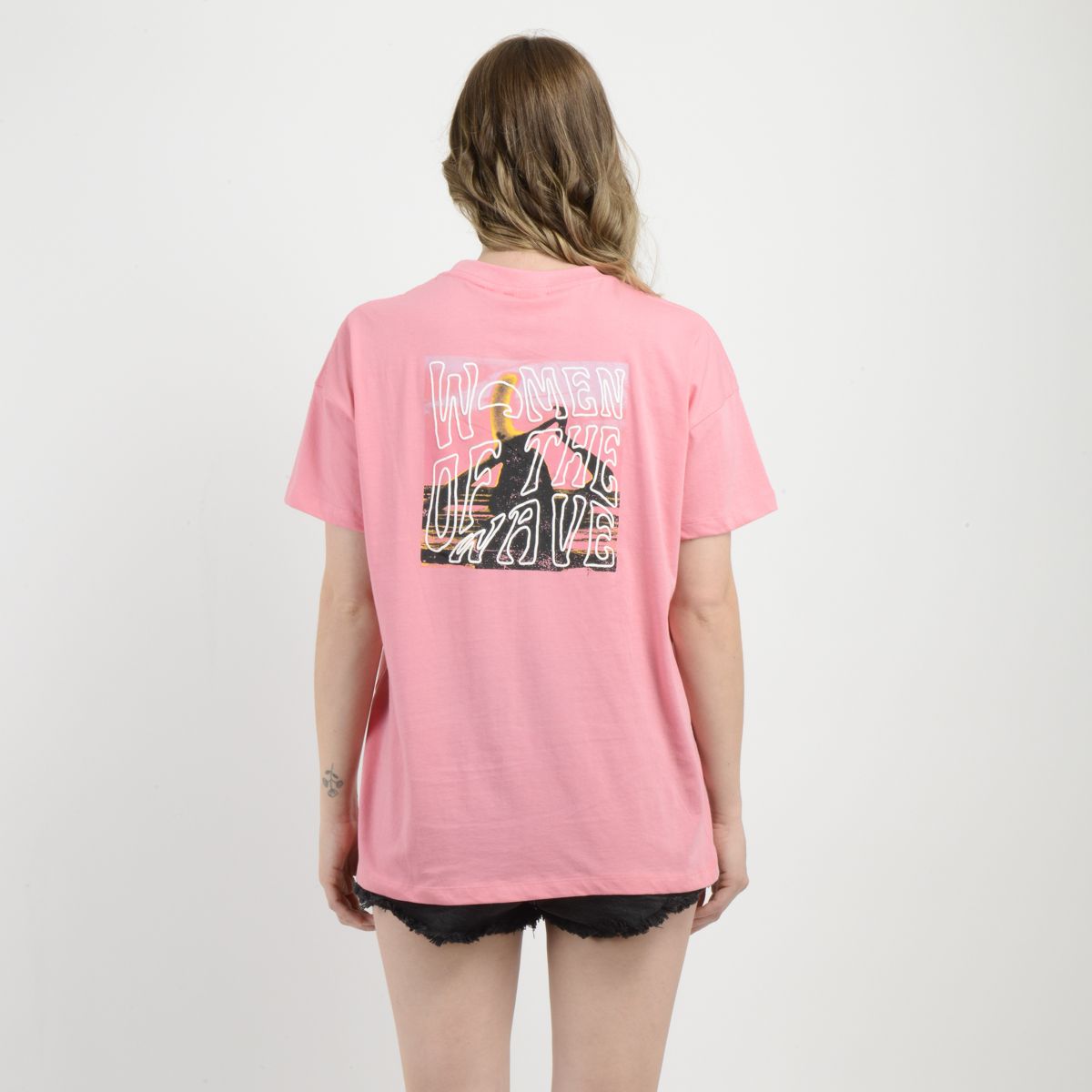 O'NEILL - POLERA MANGA CORTA WOTW T-SHIRT ROSADO