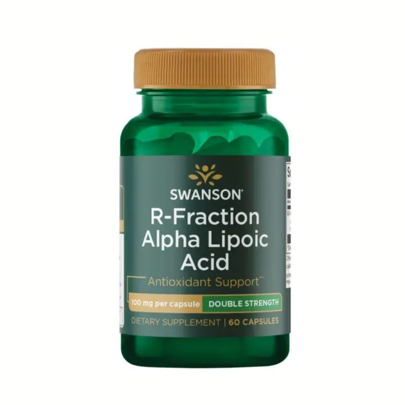 SWANSON - Swanson R-fraction Alpha Lipoic Acid - Double Strength 100 Mg