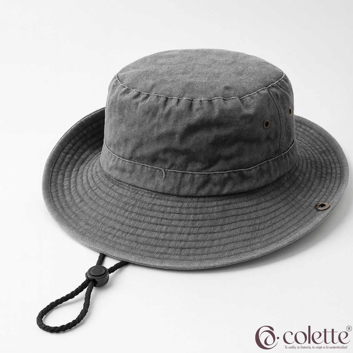 COLETTE - Safari Pescador Boonie Hat Juvenil Algodon