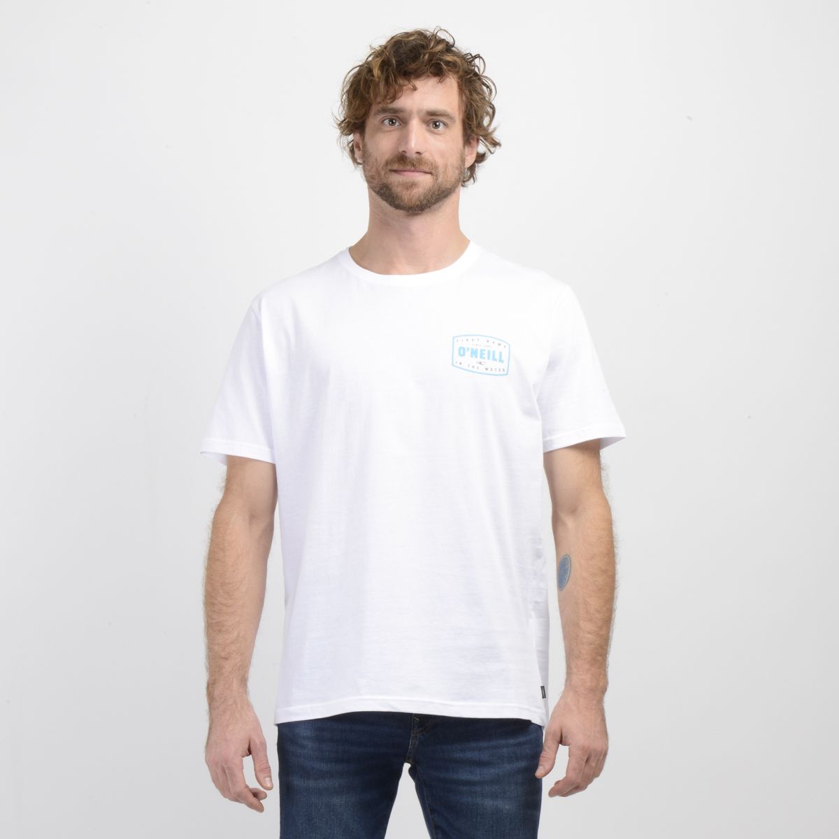 O'NEILL - POLERA MANGA CORTA BLUE HORIZON BLANCO