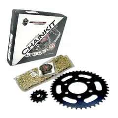 GENERICO - Kit Transmision BENELLI TNT150 FI 428H X 132L 14T 43T Dorada Hyper Series NPC