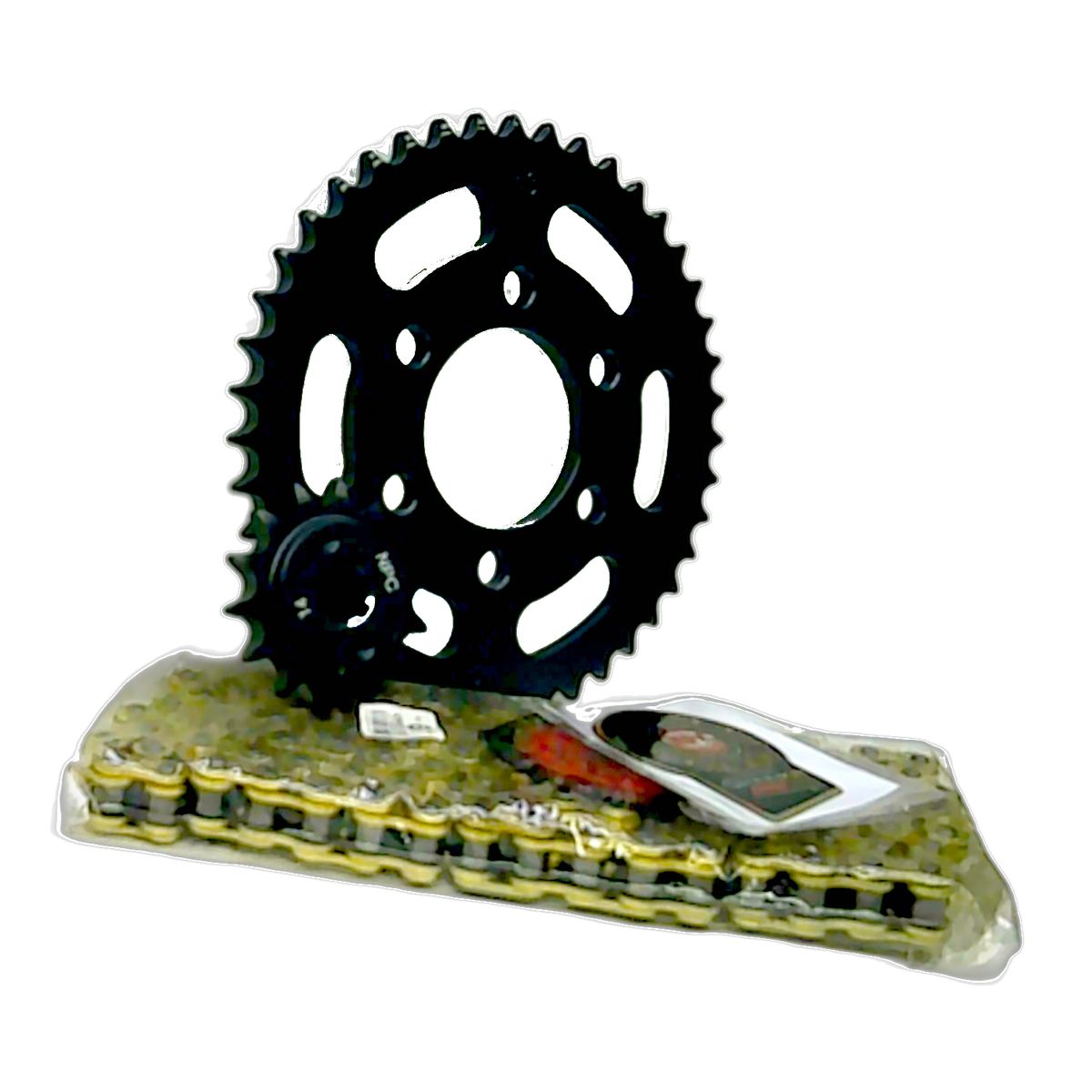 GENERICO - Kit Transmision BENELLI TNT150 FI 428H X 132L 14T 43T Dorada Hyper Series NPC