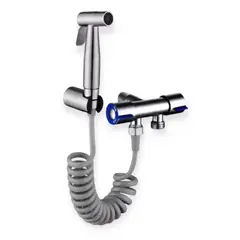 GENERICO - Ducha Bidet Árabe Kit Completo Inodoro Acero Inoxidable