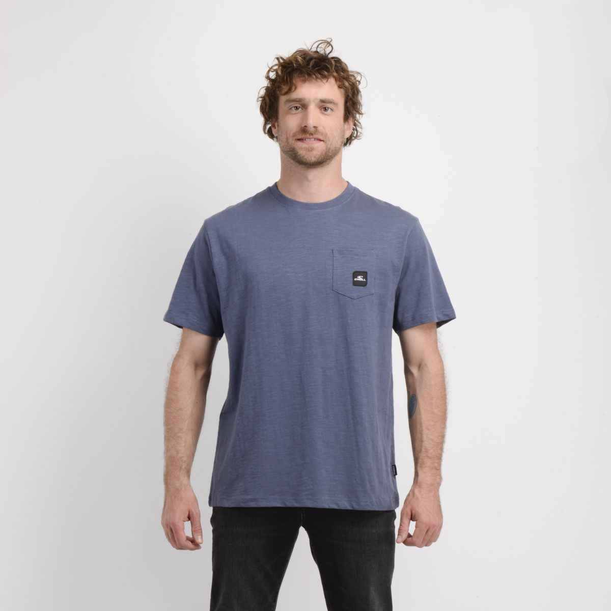 O'NEILL - POLERA MANGA CORTA TRIPPER AZUL