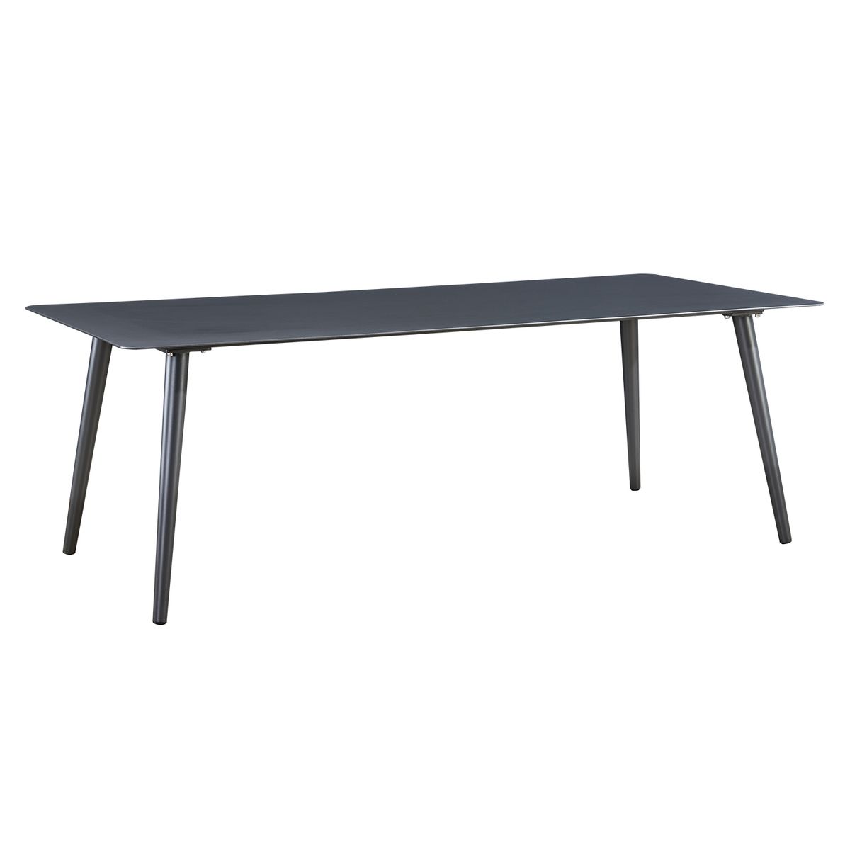 DECO EXTERIOR - Mesa Comedor Aluminio Nikko 220 - negra