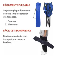 ATLAS - Pack De 2 Sillas Plegables