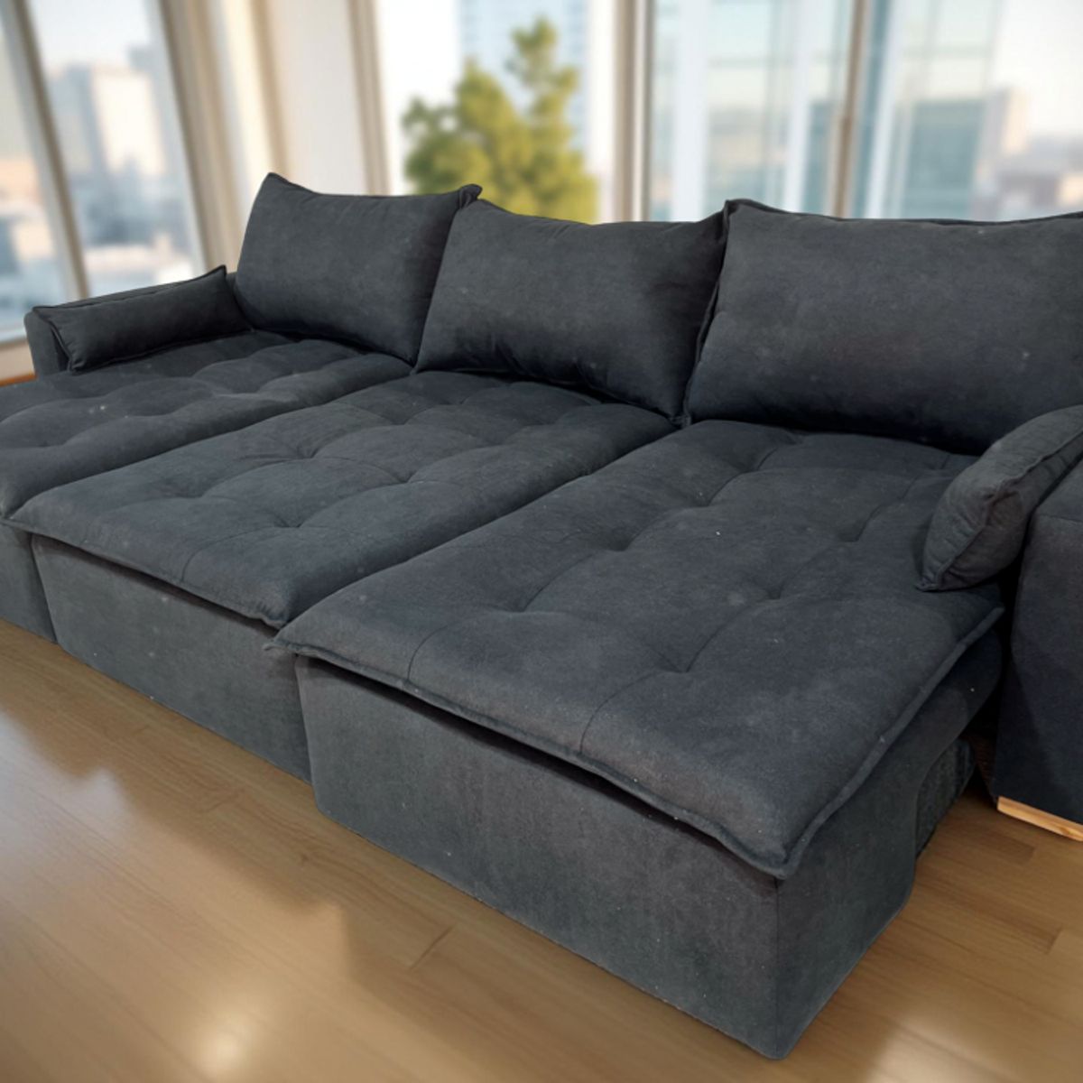 MUEBLES NEW - SOFA CAMA MODULAR PRADA GRANDE