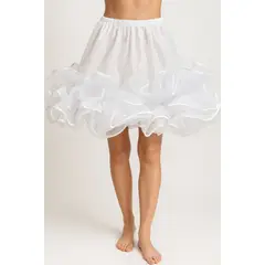 GENERICO - Falso Vestido Cueca Adulto 3 Ruedos Talla estándar