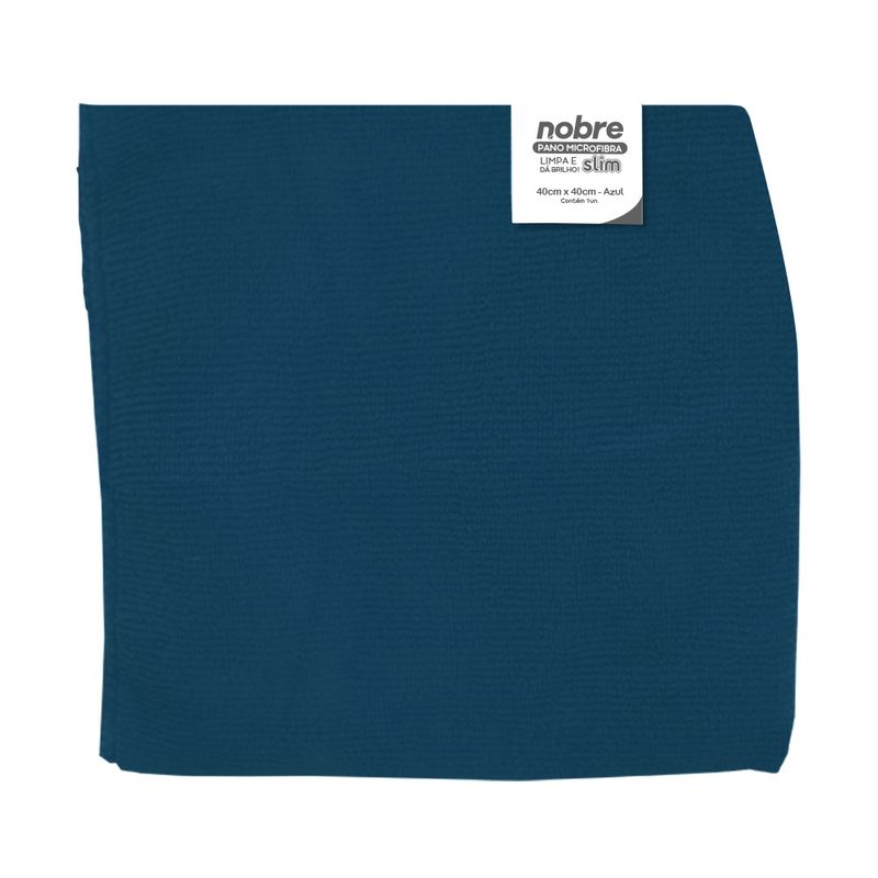NOBRE - 10 Paños de Microfibra Slim Azul 40x40 cm Nobre