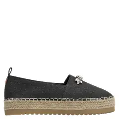BRUNO ROSSI - Alpargata Mujer Casual Negro