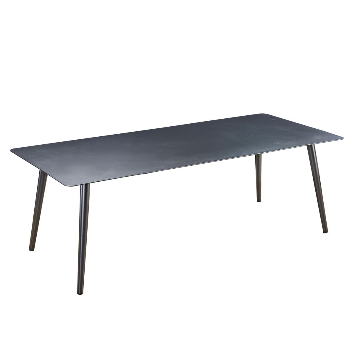 DECO EXTERIOR - Mesa Comedor Aluminio Nikko 220 - Charcoal Grey