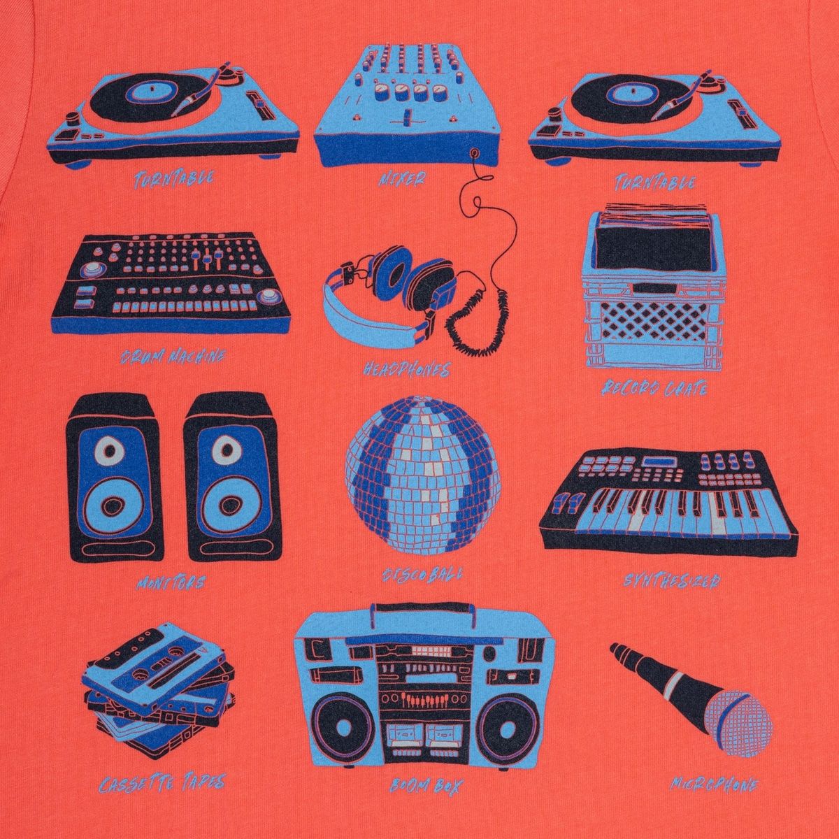 GAP - Polera Niño Explore Manga Corta Naranjo Gap