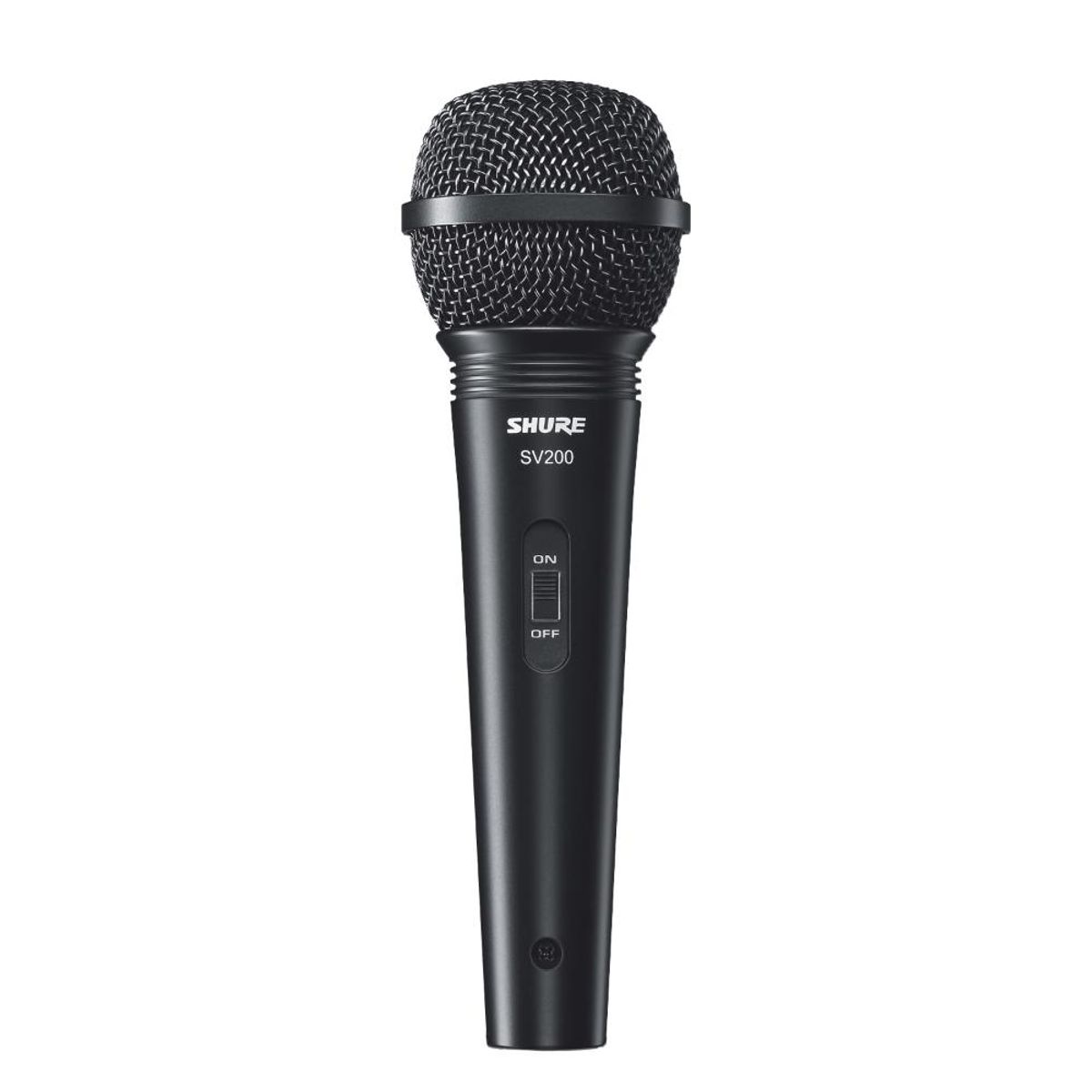 SHURE - Microfono Vocal Dinamico Shure SV200 - Negro