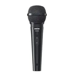 SHURE - Microfono Vocal Dinamico SV200 - Negro