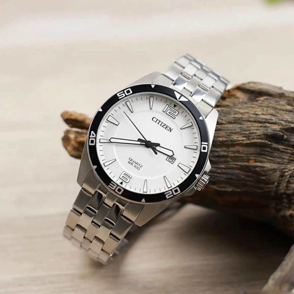 CITIZEN - RELOJ CITIZEN BI5051-51A QUARTZ PLATEADO