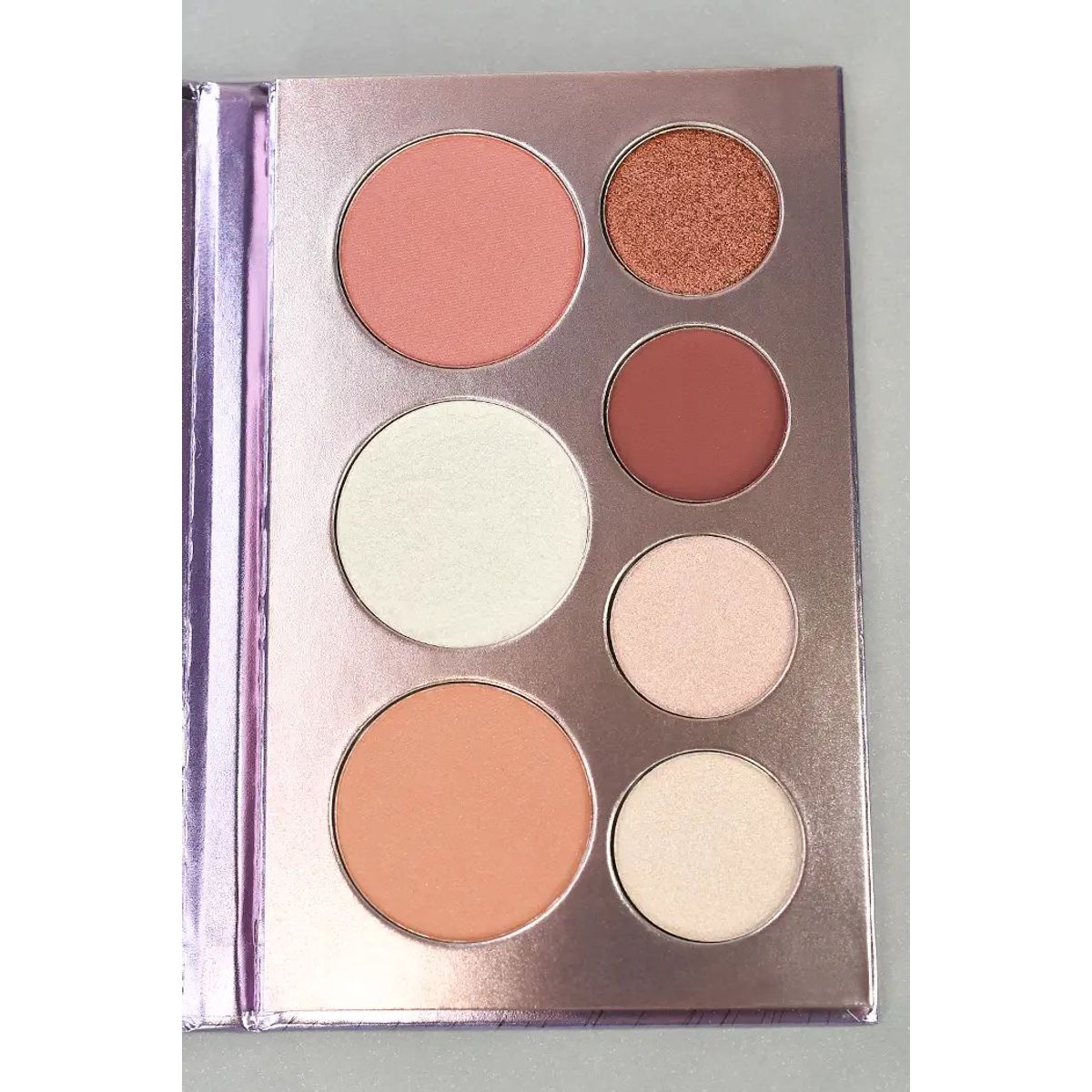 DOLCE BELLA - KIT DE SOMBRAS RUBOR E ILUMINADOR TONO 1 DOLCE BELLA