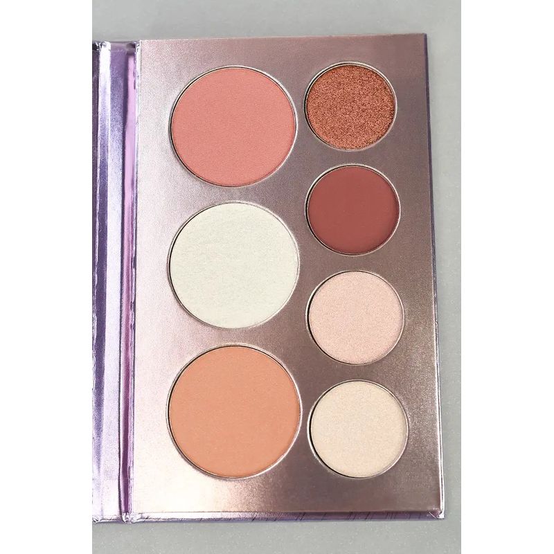 DOLCE BELLA - KIT DE SOMBRAS RUBOR E ILUMINADOR TONO 1 DOLCE BELLA