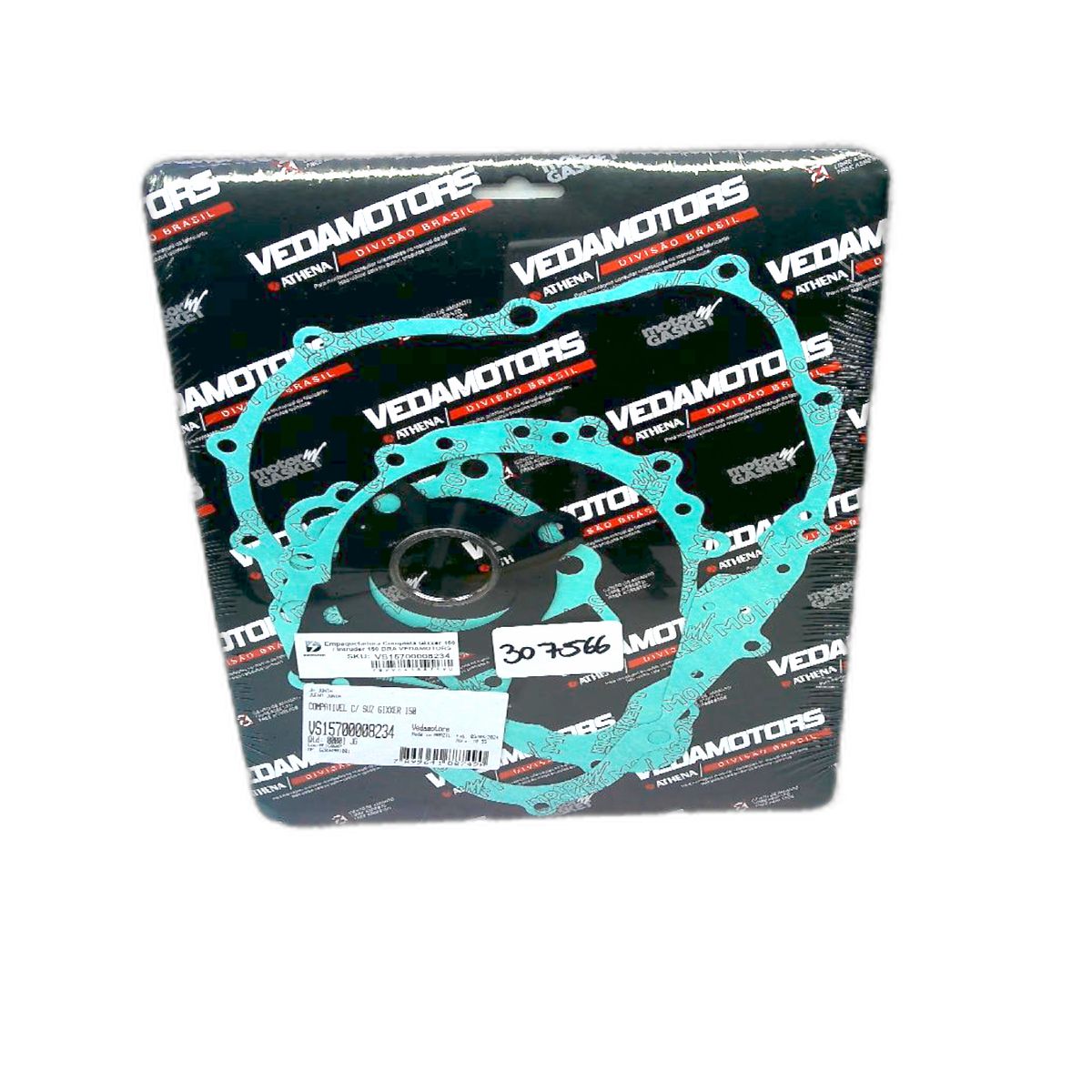 GENERICO - Empaquetadura Completa Gixxer 150 - Intruder 150 BRA VEDAMOTORS