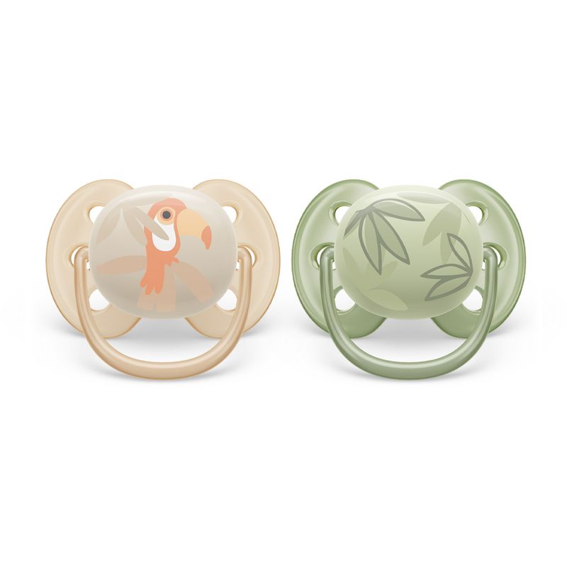 AVENT - Chupete Ultra Soft 0-6 Niño Philips Avent