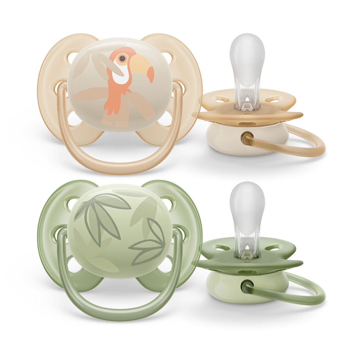 AVENT - Chupete Ultra Soft 0-6 Niño Philips Avent