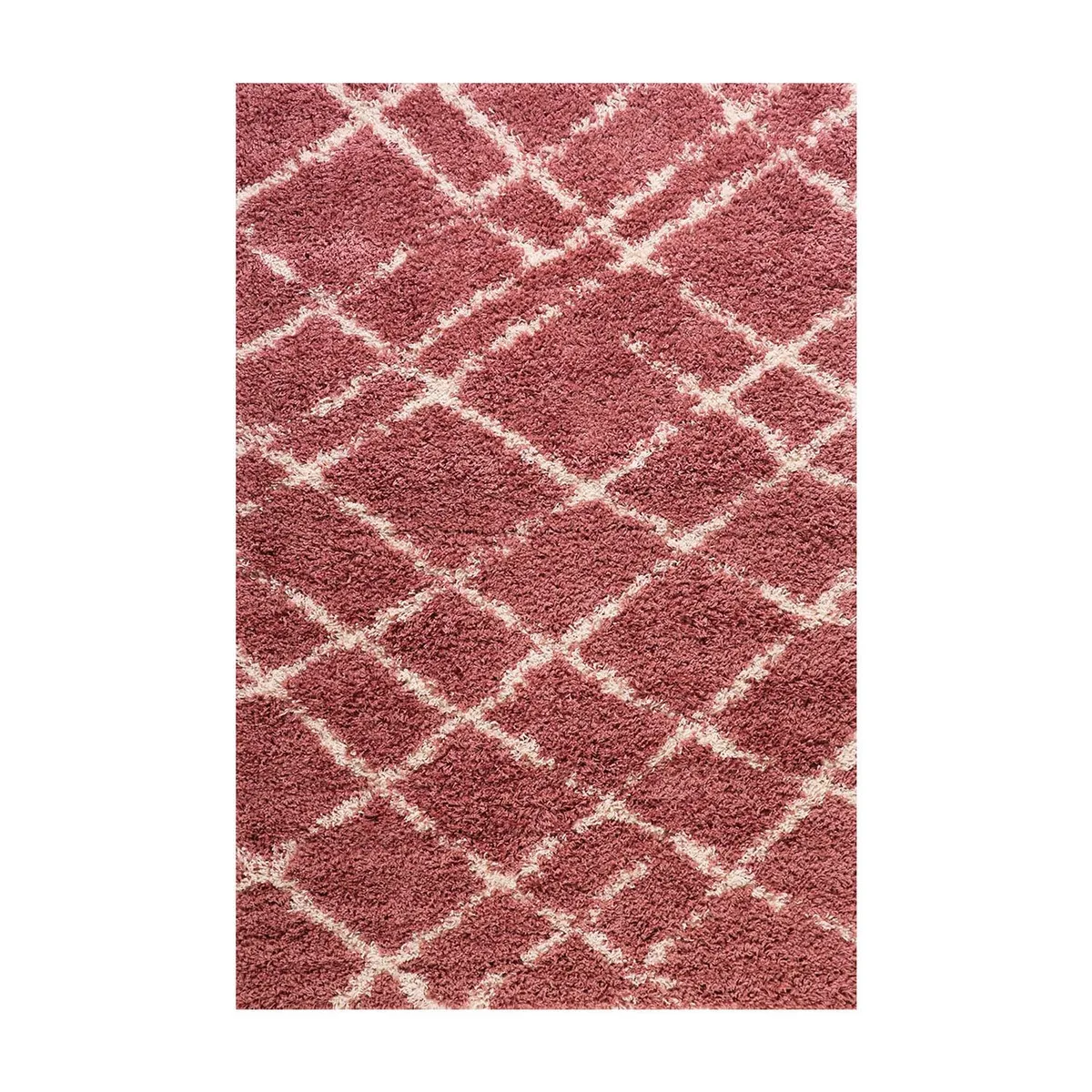DIB - Alfombra Shaggy Design 150x220 Rosa 138136