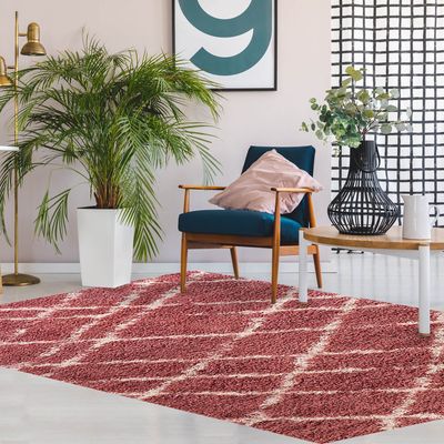 Imagen 2 del producto Alfombra Shaggy Design 150x220 Rosa 138136