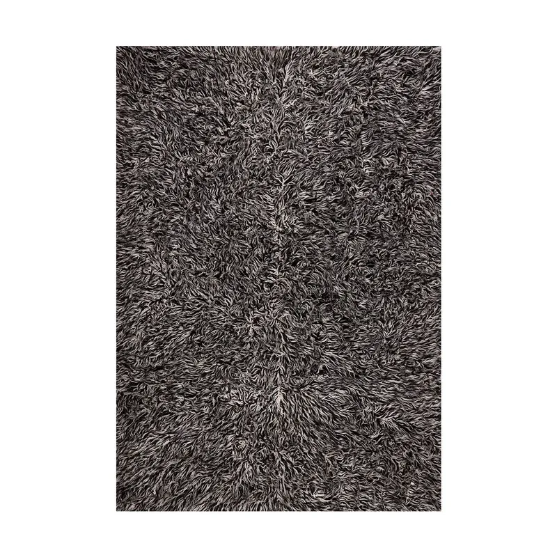 DIB - Alfombra Flokati 200X300 Negro